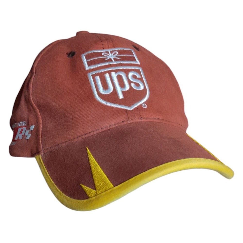 Vintage NASCAR UPS Hat Dale Jarrett #88 Chase Authentics Baseball Cap Racing